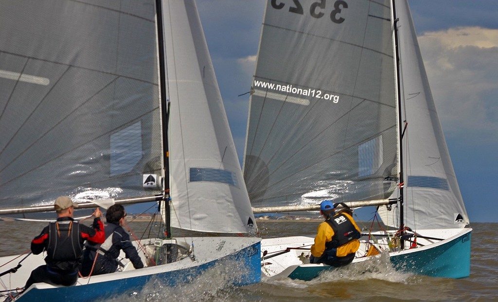 Top reach race 1 - National 12 at Burton Week 2011 © National 12 http://www.national12.org